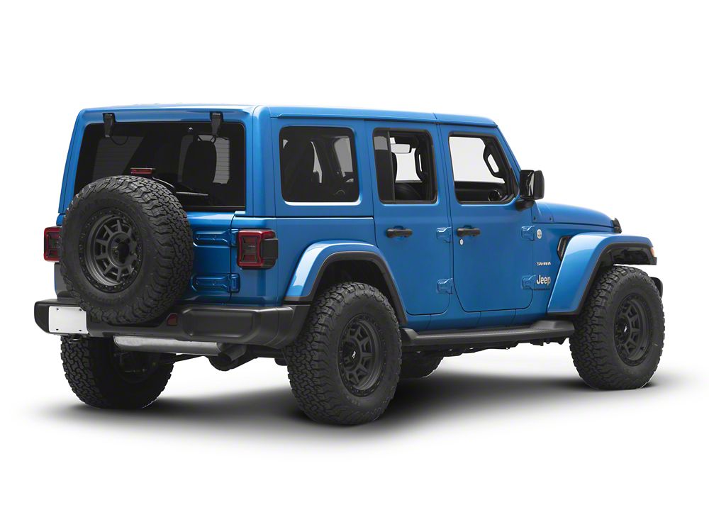 RedRock Tail Light Covers; Old Glory (18-25 Jeep Wrangler JL w/ Factory LED Tail Lights)