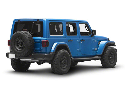 RedRock Tail Light Covers; Old Glory (18-25 Jeep Wrangler JL w/ Factory LED Tail Lights)