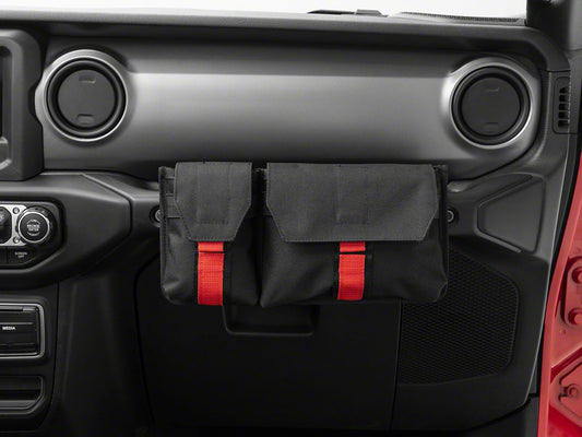RedRock Alterum Series Grab Handle Storage Bag; Dual Pocket (07-25 Jeep Wrangler JK & JL)