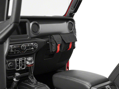 RedRock Alterum Series Grab Handle Storage Bag; Dual Pocket (07-25 Jeep Wrangler JK & JL)