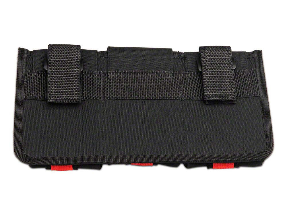 RedRock Alterum Series Grab Handle Storage Bag; Tri Pocket (07-25 Jeep Wrangler JK & JL)