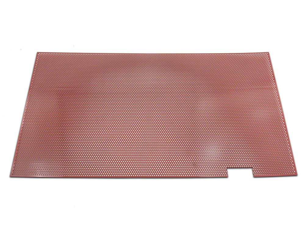 RedRock Aluminim Grille Mesh Insert; Red (07-18 Jeep Wrangler JK)
