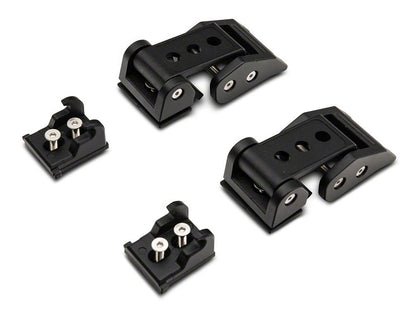 RedRock Billet Hood Catch Kit (07-18 Jeep Wrangler JK)