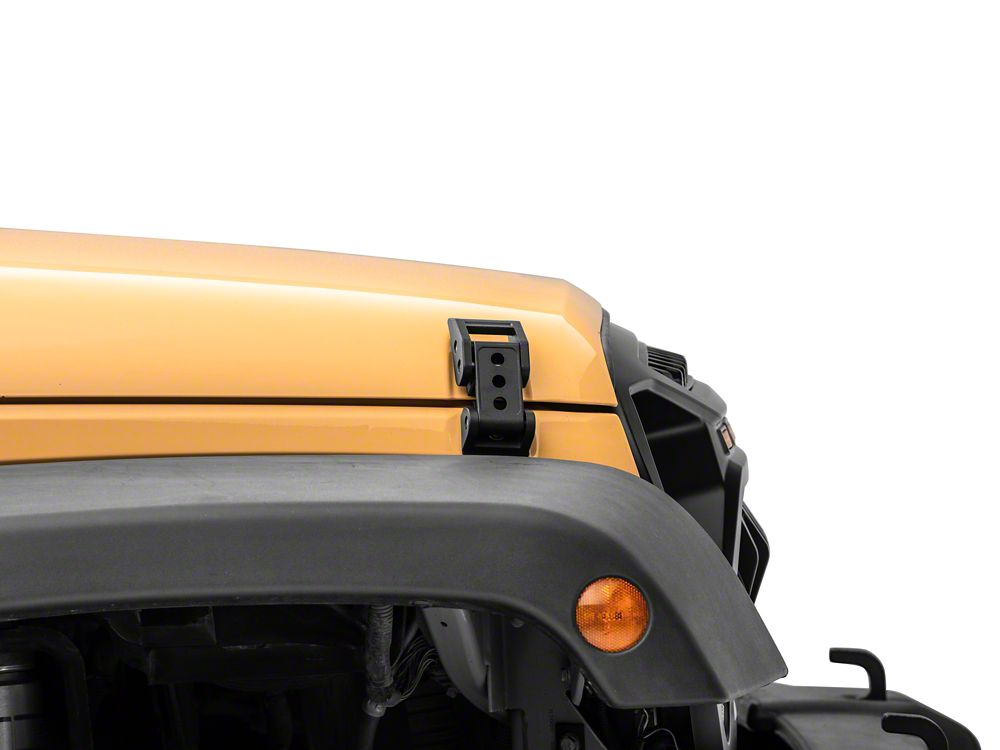 RedRock Billet Hood Catch Kit (07-18 Jeep Wrangler JK)