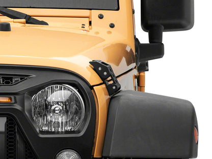 RedRock Billet Hood Catch Kit (07-18 Jeep Wrangler JK)