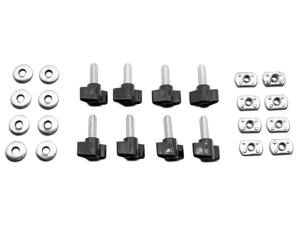 RedRock Hard Top Quick Removal Fastener Kit (97-18 Jeep Wrangler TJ & JK)