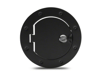 RedRock Locking Aluminum Fuel Door Cover (07-18 Jeep Wrangler JK)