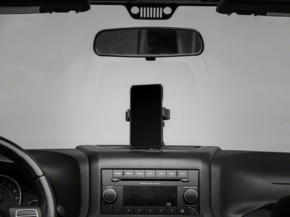 RedRock Multi-Function Dash Organizer with Phone Mount (11-18 Jeep Wrangler JK)