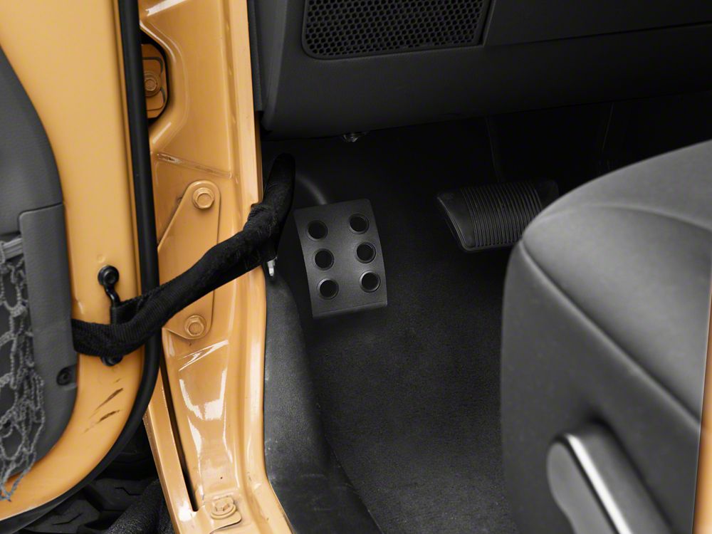 RedRock Steel Dead Pedal (07-18 Jeep Wrangler JK)