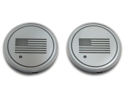 RedRock Alterum Series Color Changing LED Cup Holder Lighting with American Flag Logo (07-25 Jeep Wrangler JK & JL)