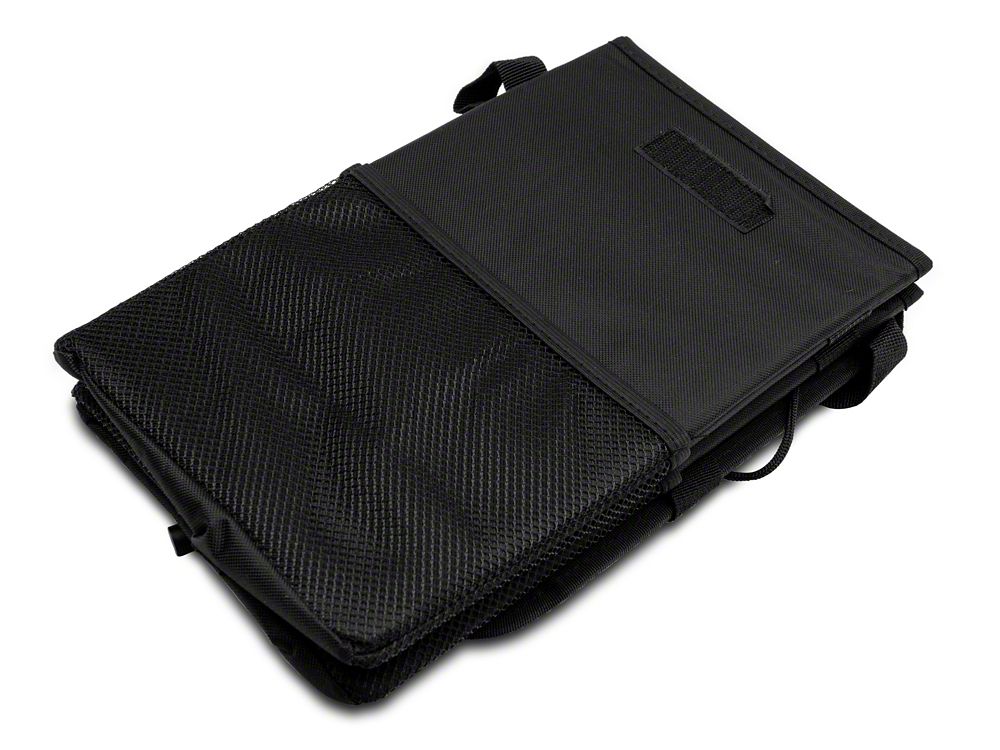 RedRock Headrest Mounted Trash Can with Storage Pockets (07-25 Jeep Wrangler JK & JL)