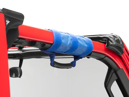 RedRock Roll Bar Grab Handles; Black (07-25 Jeep Wrangler JK & JL)