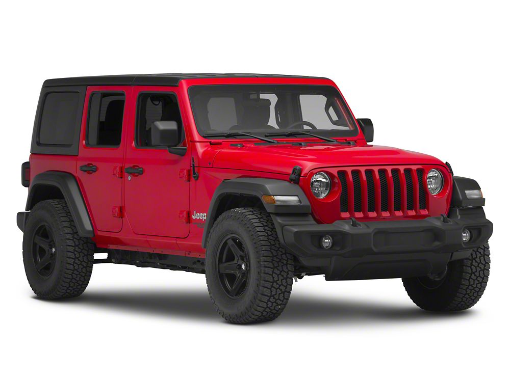 RedRock Billet Aluminum Bullet Style Antenna (18-23 Jeep Wrangler JL)