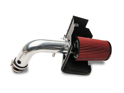 RedRock Cold Air Intake; Polished (07-11 3.8L Jeep Wrangler JK)