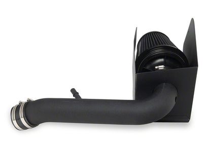 RedRock Cold Air Intake; Textured Black (18-25 3.6L Jeep Wrangler JL)