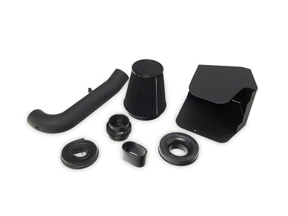 RedRock Cold Air Intake; Textured Black (18-25 3.6L Jeep Wrangler JL)