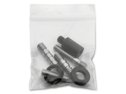 RedRock Short Billet Black Antenna; 5-Inch (Universal; Some Adaptation May Be Required)