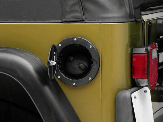 RedRock Locking Fuel Door Cover (97-06 Jeep Wrangler TJ)