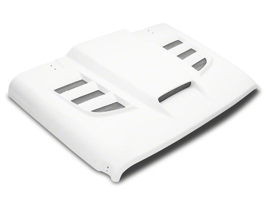 RedRock Type-SSK Ram Air Hood; Unpainted (18-25 Jeep Wrangler JL)