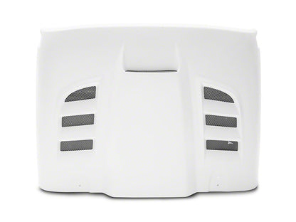 RedRock Type-SSK Ram Air Hood; Unpainted (18-25 Jeep Wrangler JL)