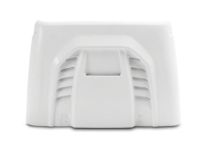 RedRock Type-STM Style Ram Air Hood; Unpainted (07-18 Jeep Wrangler JK)