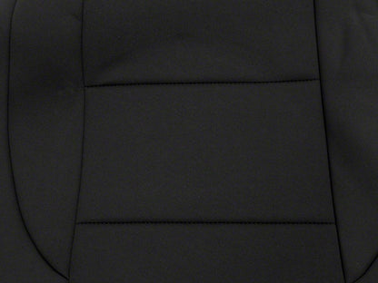 RedRock Custom Fit Front and Rear Seat Covers; Black (97-02 Jeep Wrangler TJ)