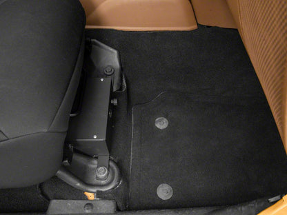 RedRock Under Seat Storage Lock Box; Passenger Side (07-10 Jeep Wrangler JK 2-Door; 07-18 Jeep Wrangler JK 4-Door)