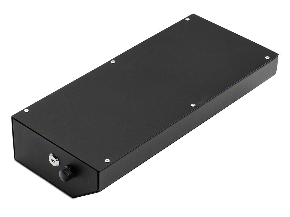 RedRock Under Seat Storage Lock Box; Driver Side (07-10 Jeep