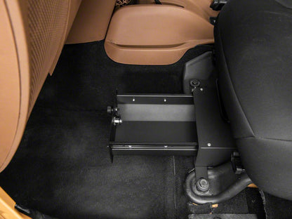 RedRock Under Seat Storage Lock Box; Driver Side (07-10 Jeep Wrangler JK 2-Door; 07-18 Jeep Wrangler JK 4-Door)