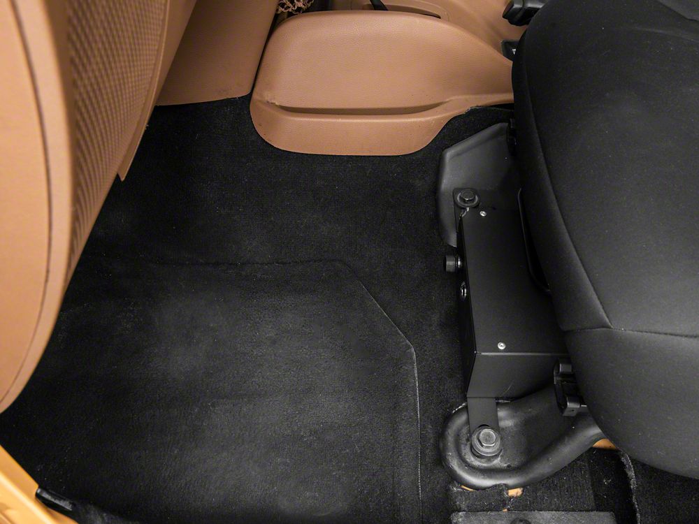 RedRock Under Seat Storage Lock Box; Driver Side (07-10 Jeep Wrangler JK 2-Door; 07-18 Jeep Wrangler JK 4-Door)
