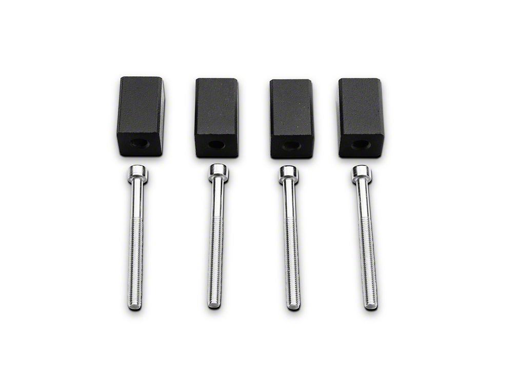RedRock Aluminum Rear Grab Handles; Black (07-18 Jeep Wrangler JK)