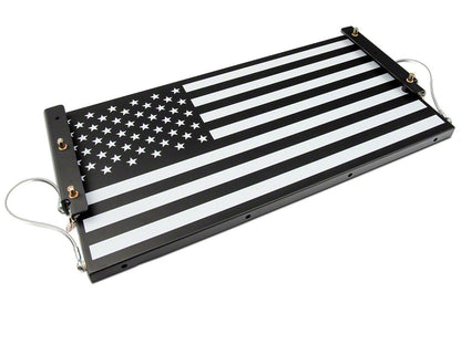 RedRock Tailgate Storage Rack; Stars and Stripes (07-18 Jeep Wrangler JK)