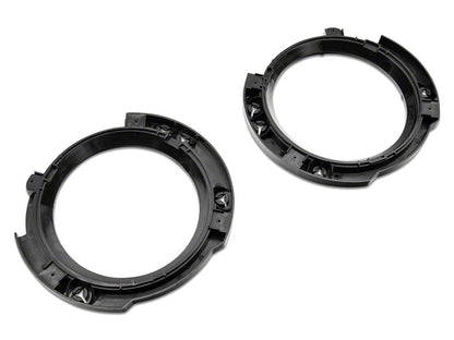 RedRock Replacement Headlight Mounting Brackets and Hardware (07-18 Jeep Wrangler JK)