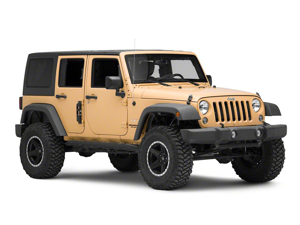 RedRock HD Folding Door Hinge Step (07-18 Jeep Wrangler JK)
