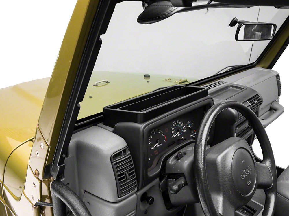 RedRock Dashboard Storage Organizer Tray (97-06 Jeep Wrangler TJ)