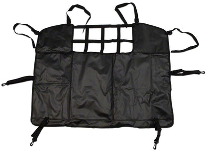 RedRock Cargo Net/Pet Divider; Rear Seat (07-25 Jeep Wrangler JK & JL 4-Door)