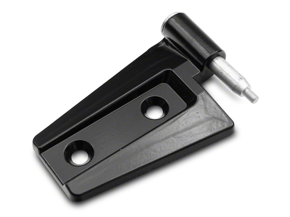 RedRock Door Hinges; Black (07-18 Jeep Wrangler JK 4-Door)