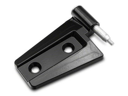 RedRock Door Hinges; Black (07-18 Jeep Wrangler JK 4-Door)
