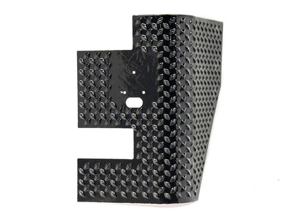 RedRock Plastic Rear Quarter Panel Body Armor Kit; Black (97-06 Jeep Wrangler TJ, Excluding Unlimited)