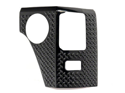 RedRock Plastic Rear Quarter Panel Body Armor Kit; Black (07-18 Jeep Wrangler JK 4-Door)