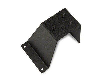 RedRock Spare Tire Carrier Tailgate Bracket; Textured Black (97-06 Jeep Wrangler TJ)