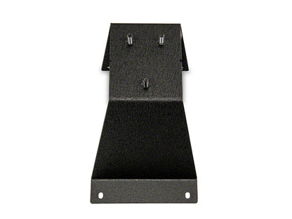 RedRock Spare Tire Carrier Tailgate Bracket; Textured Black (97-06 Jeep Wrangler TJ)