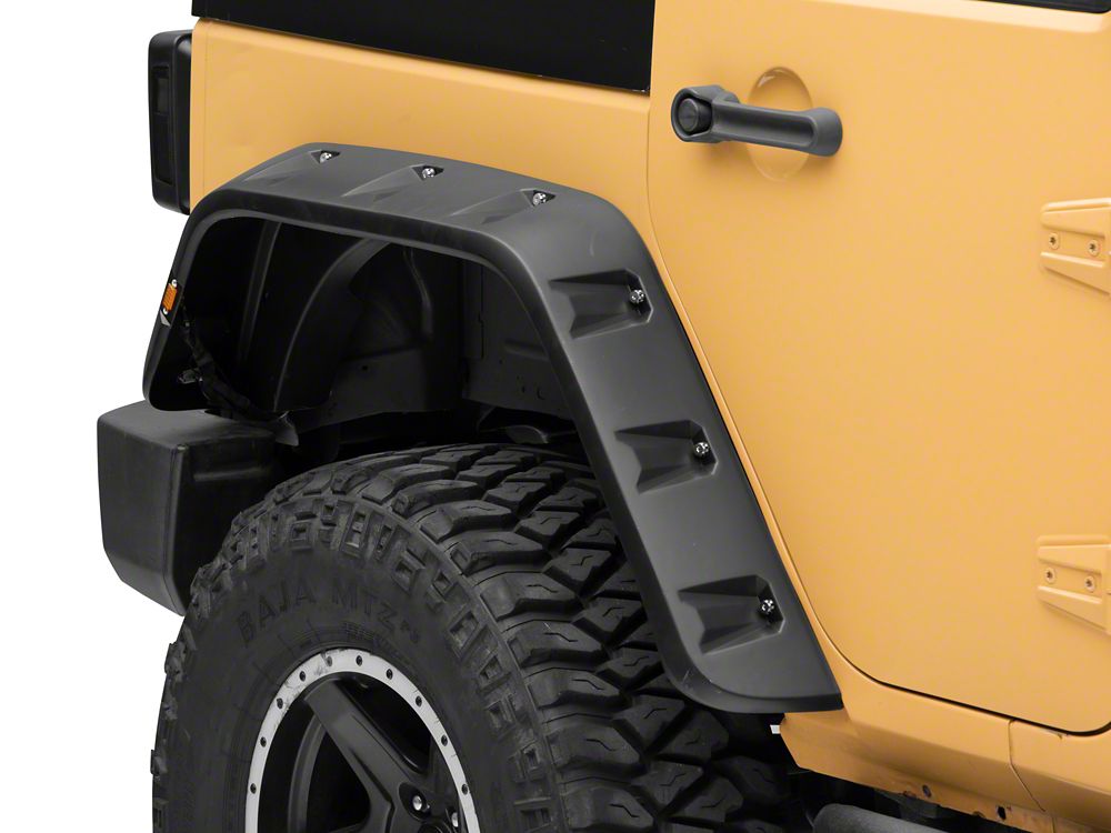 RedRock Off-Road Flat Fender Flares (07-18 Jeep Wrangler JK)