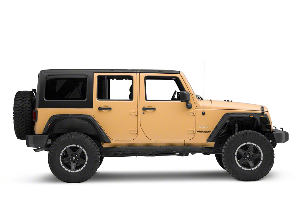 RedRock Off-Road Flat Fender Flares (07-18 Jeep Wrangler JK)