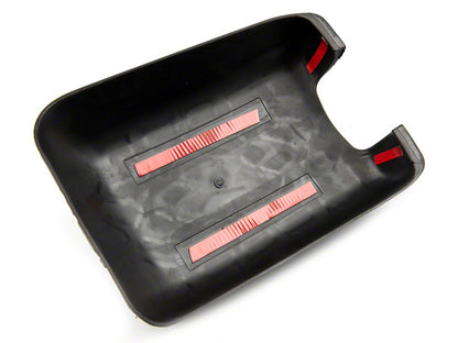 RedRock Treaded Center Console Cover; Black (11-18 Jeep Wrangler JK)