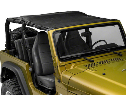 RedRock Shade Top; Black (97-06 Jeep Wrangler TJ, Excluding Unlimited)