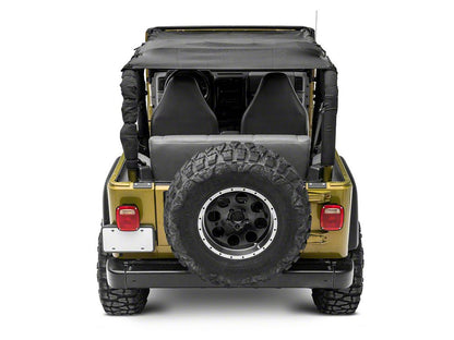 RedRock Shade Top; Black (97-06 Jeep Wrangler TJ, Excluding Unlimited)