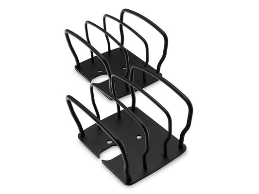 RedRock Euro Tail Light Guards; Black (87-06 Jeep Wrangler YJ & TJ)