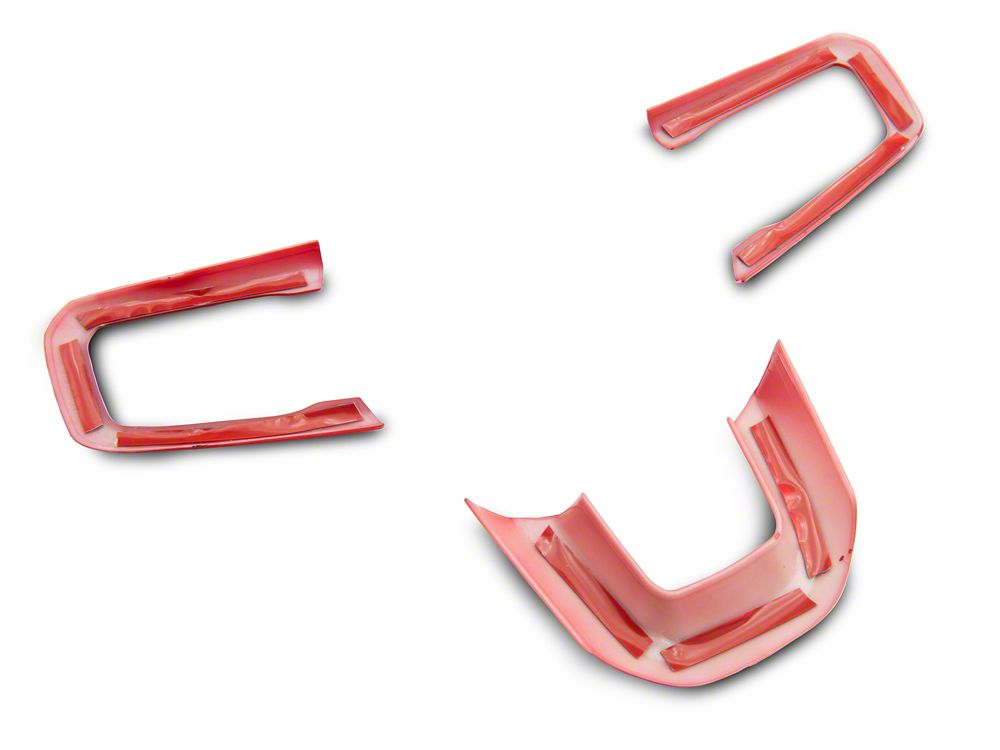 RedRock Steering Wheel Trim; Red (18-25 Jeep Wrangler JL)