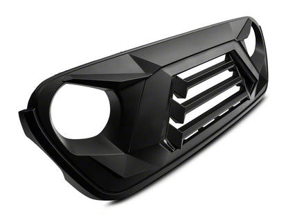 RedRock Goliath Grille with LED DRL (18-25 Jeep Wrangler JL w/o TrailCam)
